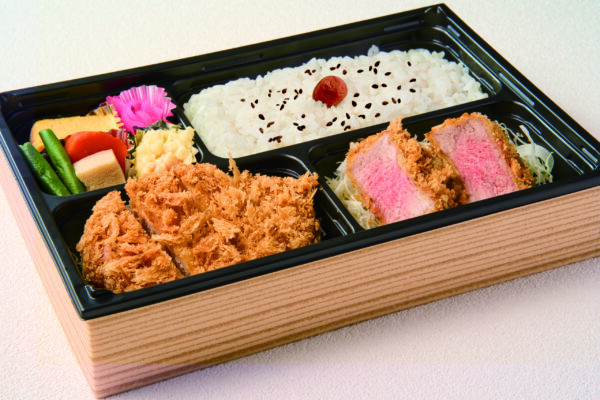 ロースカツと上ヒレカツ弁当